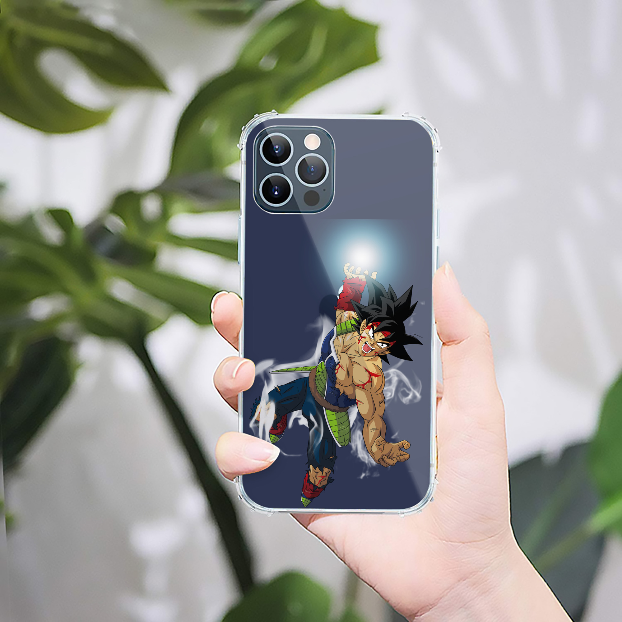 （画像用） ドラゴンボール バーダック DRAGON BALL Burdock 【iPhone 12シリーズ対応】透明スマホケース（クリアソフトケース）